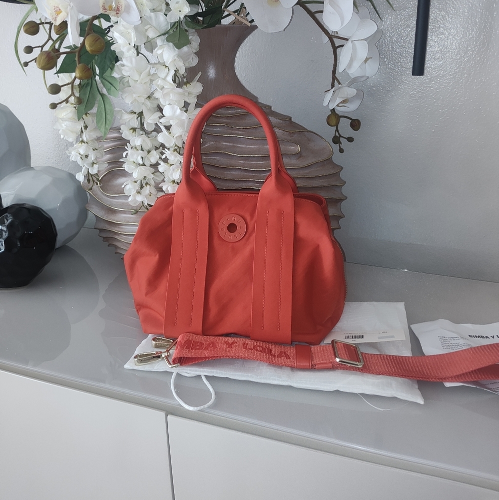 Bimba y Lola orange bag